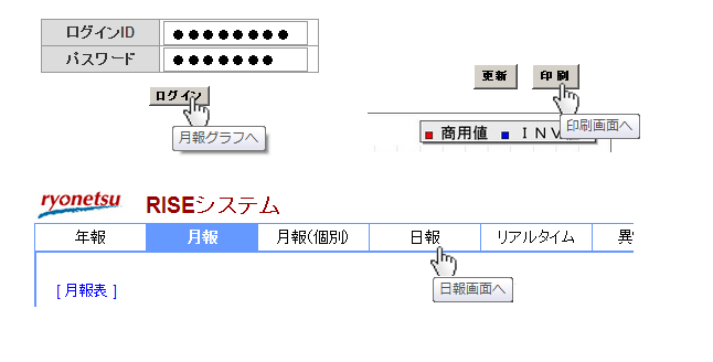 サンプル画面