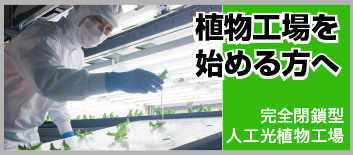 野菜工場を始める方へ